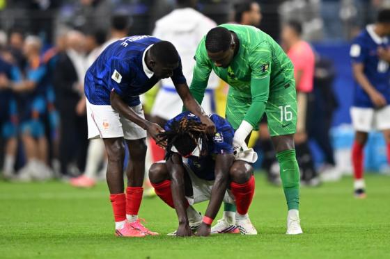 Francia quedó por fuera del Mundial en semifinales. 