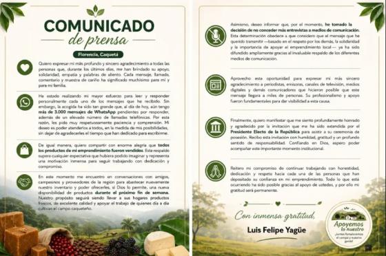 comunicado