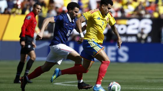Luis Díaz de Colombia contra Francia