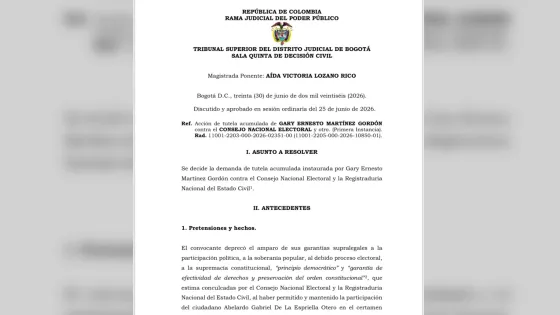 Tribunal frena tutela contra De la Espriella por doble nacionalidad