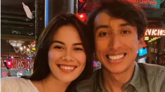 Egan Bernal y Mafe Motas