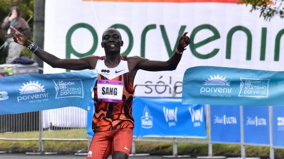 Erick Sang bate el récord de la Media Maratón de Bogotá
