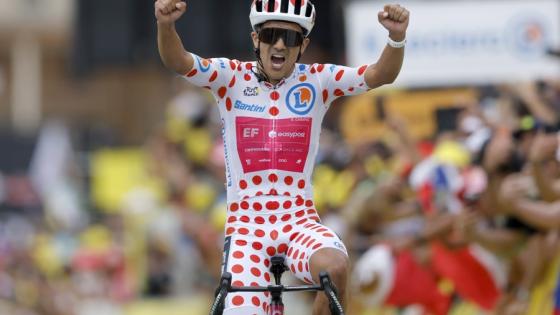 Carapaz: la 'Locomotora' del Tour de Francia que se aceitó en Colombia
