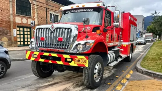 Carro de bomberos en bogotá